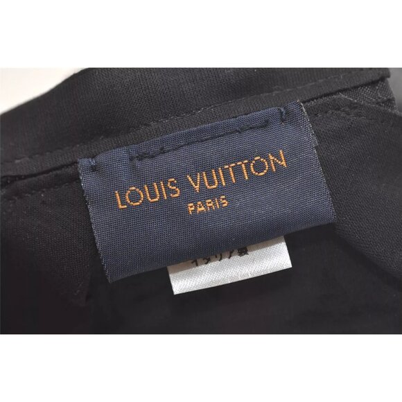 VVIP $1299 Authentic LOUIS VUITTON Made in ITALY Unisex Black Face Mask JAPAN - Picture 2 of 12